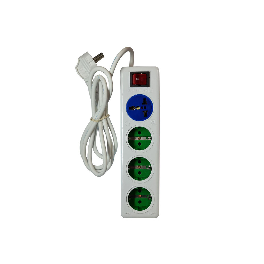 رابط برق چهار خانه ارت دار فردان الکتریک، طول 2.7 متر، مغزی سرامیک، کد 32105